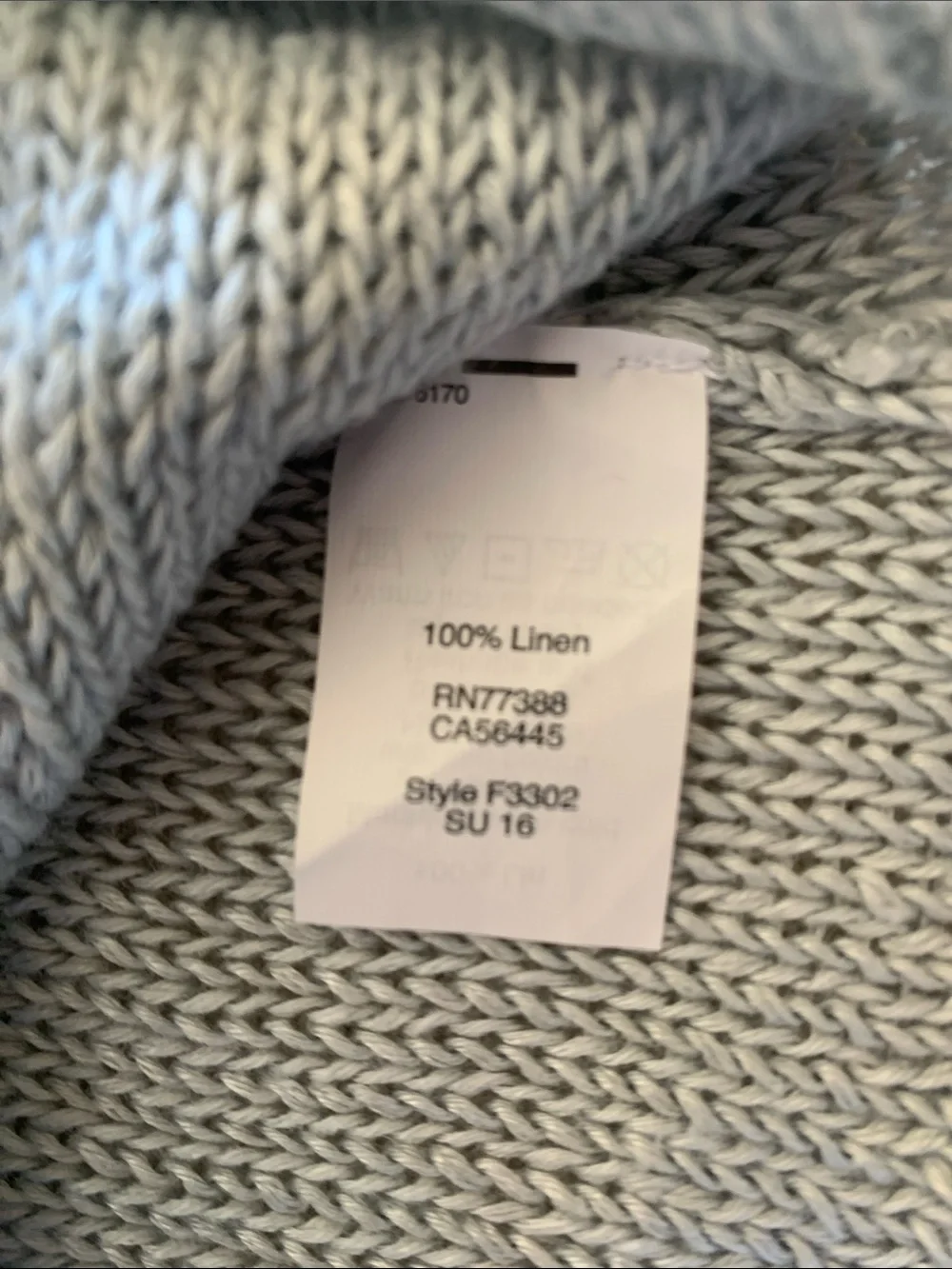 J. Crew Light Gray  green linen Sleeveless Knit Sweater - XXS